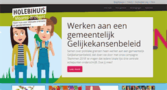 Desktop Screenshot of holebihuis.be